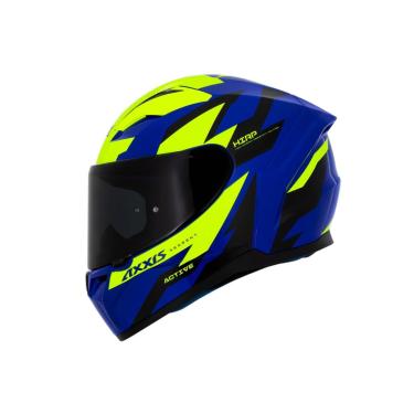 Imagem de Capacete Axxis Segment Active Azul Esportivo Moto Motociclista-Unissex