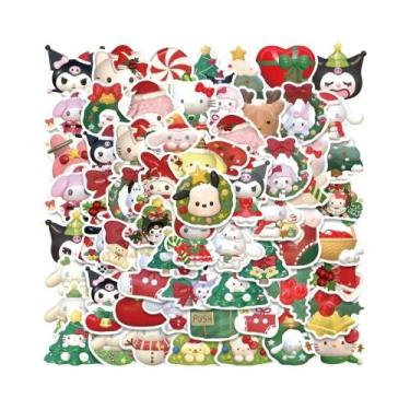 Imagem de Adesivos Kawaii Kuromi Keroppi Sanrio Mistos Para DIY, Decoração De Te