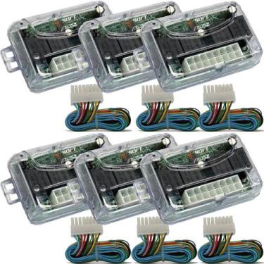 Imagem de COMP Kit 6 Unidades Módulo De Vidro Elétrico Universal 2 Portas Anties