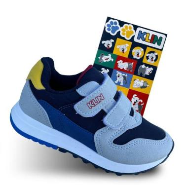 Imagem de Tênis Infantil Masculino Klin Walk 216133 Sem Cadarço Para Menino, 216