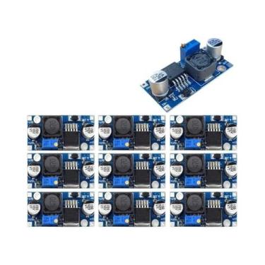 Imagem de Regulador De Tensão DC-DC Step down Ajustável 1.5-35V 10PCS LM2596 Con