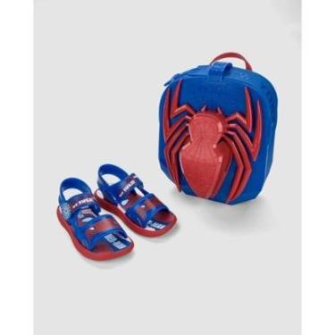 Imagem de Sandália Infantil Grendene Kids Homem Aranha Adventure Bag-Masculino