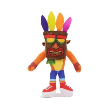 Imagem de Brinquedos De Pelúcia Do Anime Crash Bandicoot Para Crianças, Bonecos 