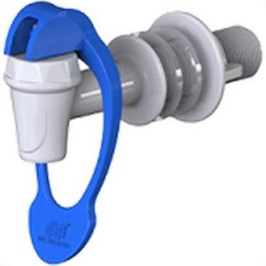 Imagem de Torneira Para Filtro Herc Inferior Azul 1118 - Kit C/12 Pecas, Azul