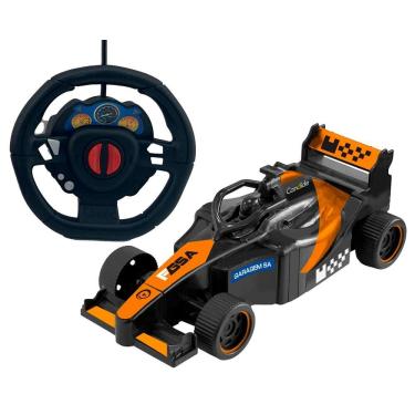 Imagem de Carrinho De Controle Remoto Fórmula Gsa Racing Team Laranja
