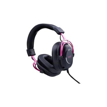 Imagem de Headset Gamer Dazz Ft3 Híbrido Rosa Com Microfone P2