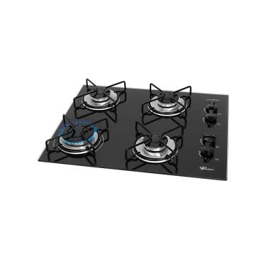 Imagem de Cooktop Fischer 4Q Fit Line Trempe Esmaltada Bivolt