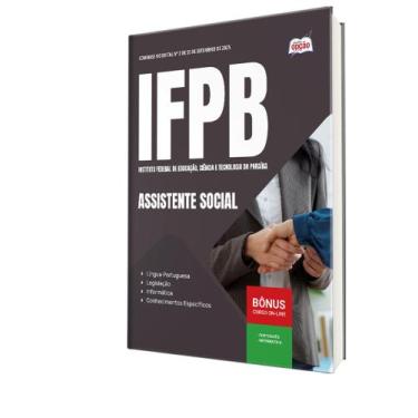 Imagem de Apostila IFPB - Assistente Social - Apostilas Opção