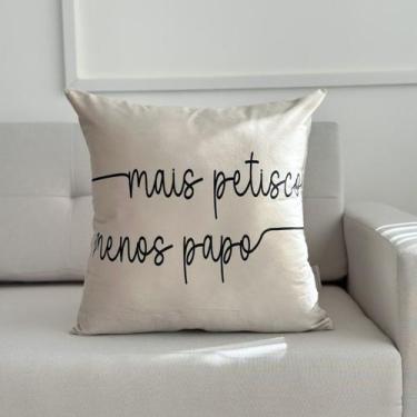 Imagem de Capa de Almofada Veludo Pet Frases Cachorro e Gato 45x45 - AMOFADAS