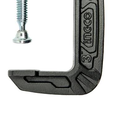 Imagem de Grampo Sargento Tipo C 3Pol 75MM INGCO