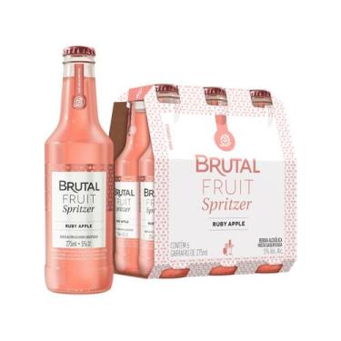Imagem de Bebida Mista Brutal Fruit Spritzer Ruby Apple 275ml 6 Unidades