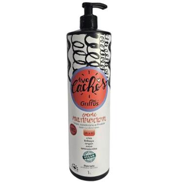 Imagem de Creme Multifuncional Limpa, Condiciona e Finaliza 2A a 4C Vegano Amo C