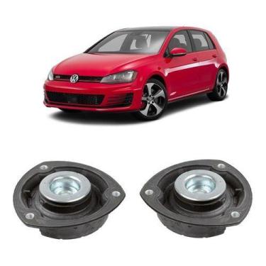 Imagem de Par Coxim Batente Amortecedor Dianteiro Vw Golf 2013 2014 15 - QualyKi