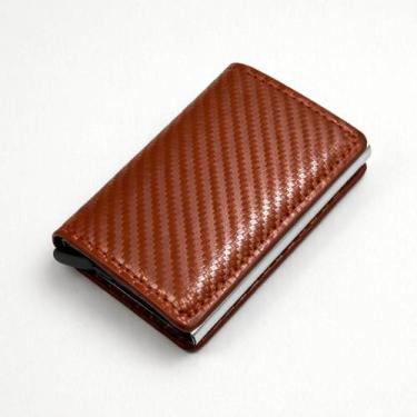 Imagem de CARTEIRA material sintético COM 6 COMPARTIMENTOS PORTA CARTÕES Cor:Mar