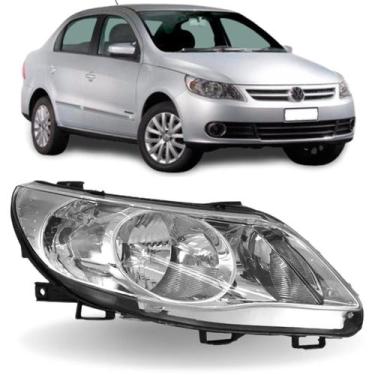 Imagem de Farol gol voyage saveiro g5 2009 10 11 12 duplo cromado ld - BBS ZEENE