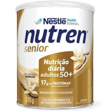 Imagem de Nutren Senior Baunilha Nutrição Diária Adultos 50+ (370g) - Nestle