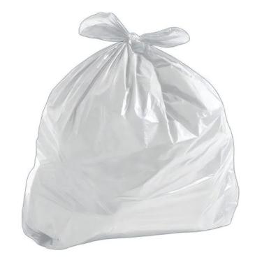 Imagem de Saco De Lixo De 60l Branco Leitoso 60x70x0,06 C/400 (4pcts) - Higipack