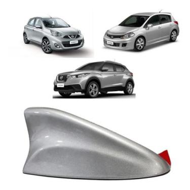 Imagem de Antena Shark Tubarão Amplificada Nissan Kicks March Leaf Sentra - Wa-A