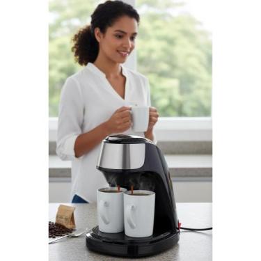 Imagem de 2x Cafeteira Elétrica 2 Xícaras 500W Inox - Café Fresco Já! - Congratu