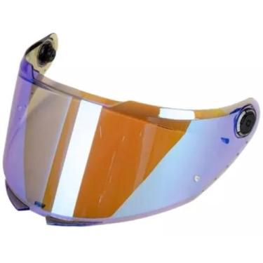 Imagem de Viseira Iridium Red Mt Helmets V 28B  Thunder 4 Stinger 2