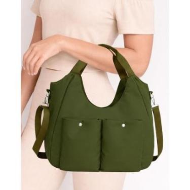 Imagem de Bolsa Feminina Grande Espaçosa Faculdade Trabalho Passeio-Feminino
