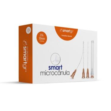 Imagem de Smart Micro Cânula 25G 50mm Caixa com 10 Unidades Estética Smart GR De