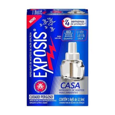 Imagem de Refil Repelente Elétrico Líquido Exposis Casa 32,9ml