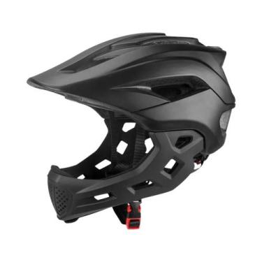 Imagem de Capacete Infantil Integral 2 Em 1 Para MTB, BMX, Dirtbike E Skate Com 