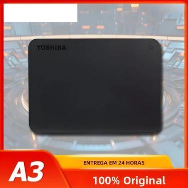 Imagem de Toshiba A3 HDTB420XK3AA Canvio Basics 500GB 1TB Disco rígido externo p