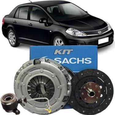 Imagem de Kit embreagem com atuador - tiida 2007 a 2012 - kit00910 - LUK BRASIL