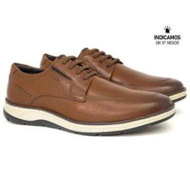 Imagem de Sapato Social Ferracini 24h Fluence com Cadaço Couro 5546-559-Masculino