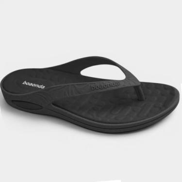 Imagem de Chinelo Ortopédico Boaonda Lily Feminino - Preto - 35/36, 35/36