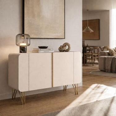 Imagem de Buffet Benetto 2 Portas Mdf Premium para Sala e Cantinho do Café com P