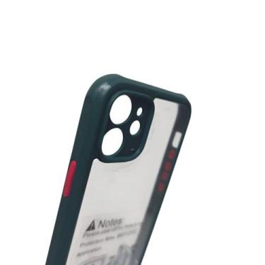 Imagem de Capa Compatível IPHONE 12 MINI Anti-Impacto Acrílico Transparente com 