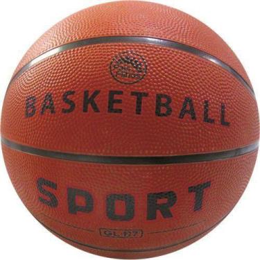 Imagem de Bola de Basquete Oficial Laranja Escuro - Pais e Filhos
