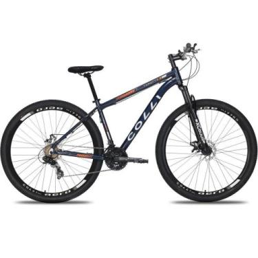Imagem de Bicicleta ARO 29 Colli Toronto Azul Metálico Quadro 17 com 21 Velocida