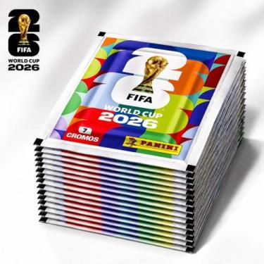 Imagem de KIT Figurinhas da Copa 2026  5 Envelopes  35 Figurinhas - Panini