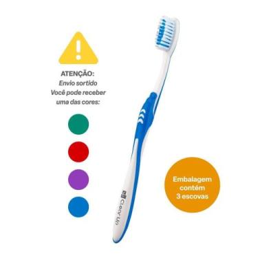 Imagem de Escova de Dente Extreme Clear Up com 3 Unidad (Cores Sortidas) Mult Sa
