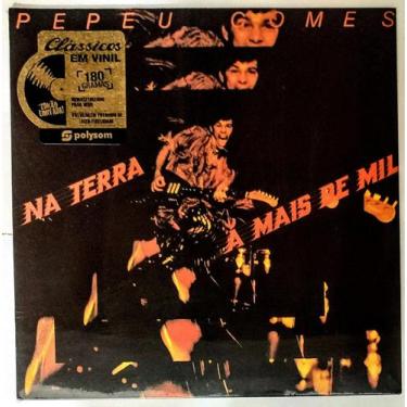 Imagem de LP Pepeu Gomes: Na Terra A Mais De Mil (1979) Vinil 180g - POLYSOM