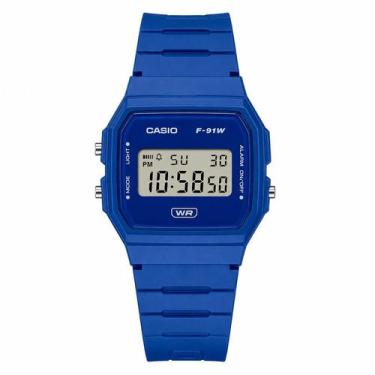 Imagem de Relógio casio f-91wb-2a1df-sc