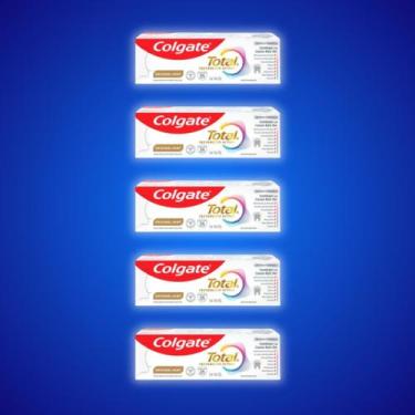 Imagem de Kit 5 Creme Dental Total Original Mint 30g  Colgate