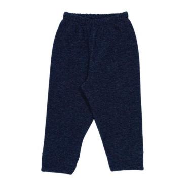 Imagem de Calça Térmica Infantil Peluciada - Fofotinhos, Azul escuro, 8
