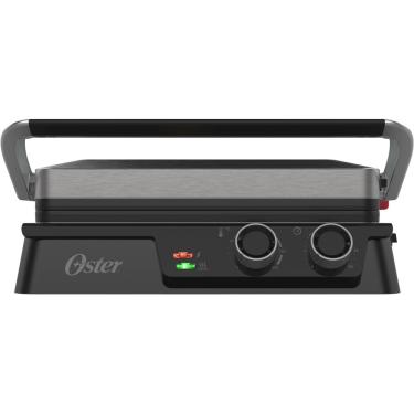 Imagem de Grill Elétrico Multiuso Oster com Chapas Antiaderentes Destacáveis OGRL640 - 220V