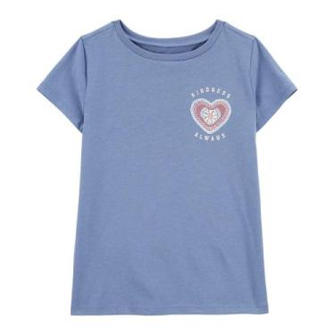 Imagem de Camiseta Manga Curta Carter's - Kidness Always - Menina - Confortável 