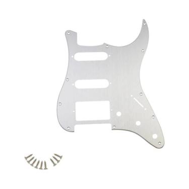 Imagem de Escudo Protetor De Guitarra Moderno De Alumínio Anodizado Com 11 Furos