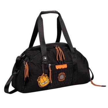Imagem de Bolsa Meia Viagem e Academia Oficial GARFIELD GF25035 Preto - Semax