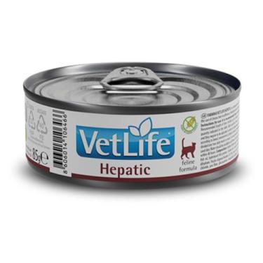 Imagem de Vet Life Hepatic Ração Úmida p/ Gatos 85g - 1 un - Farmina
