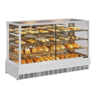 Imagem de Vitrine Neutra Mgen200 para Exposição em Ambiente com Iluminação LED Branco Gelopar