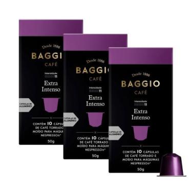 Imagem de 30 Cáps Compatíveis com Nespresso Baggio Extra Intenso - Baggio Café, 