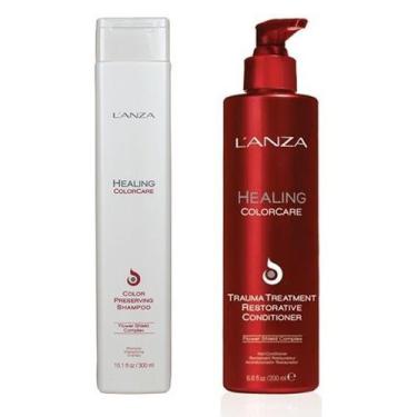 Imagem de Lanza Color Care Shampoo E Condicionador Trauma Restorative